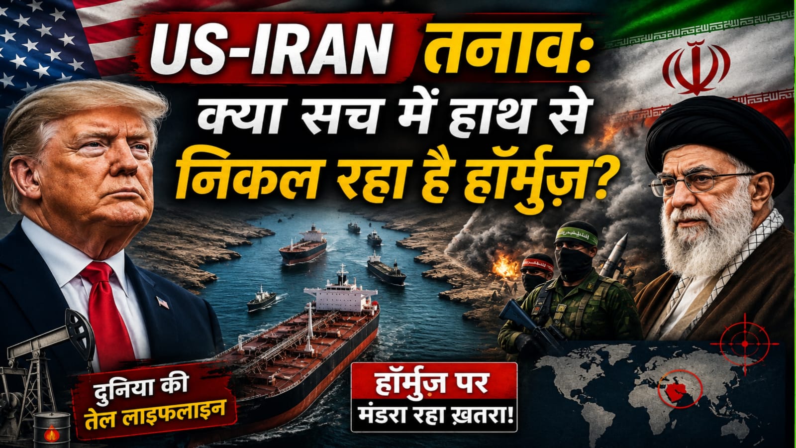 अमेरिका और ईरान के बीच बदता तनाब