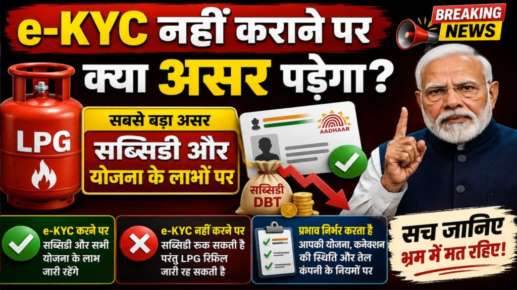 LPG e-KYC Deadline 2026