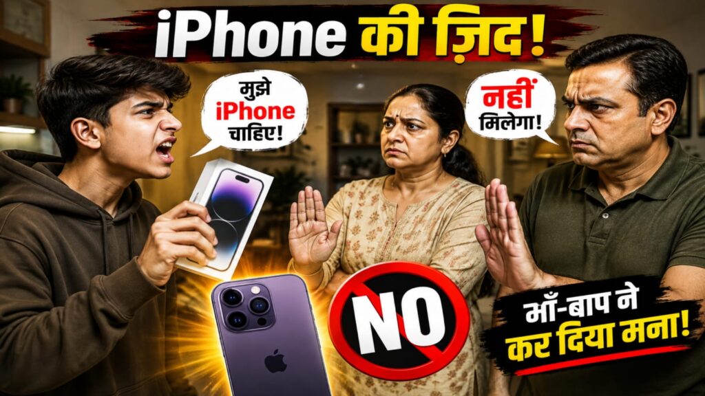 iPhone की ज़िद बनी परिवार की सबसे बड़ी समस्या 
