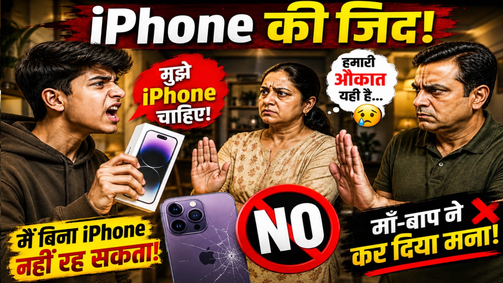 iPhone की ज़िद बनी परिवार की सबसे बड़ी समस्या