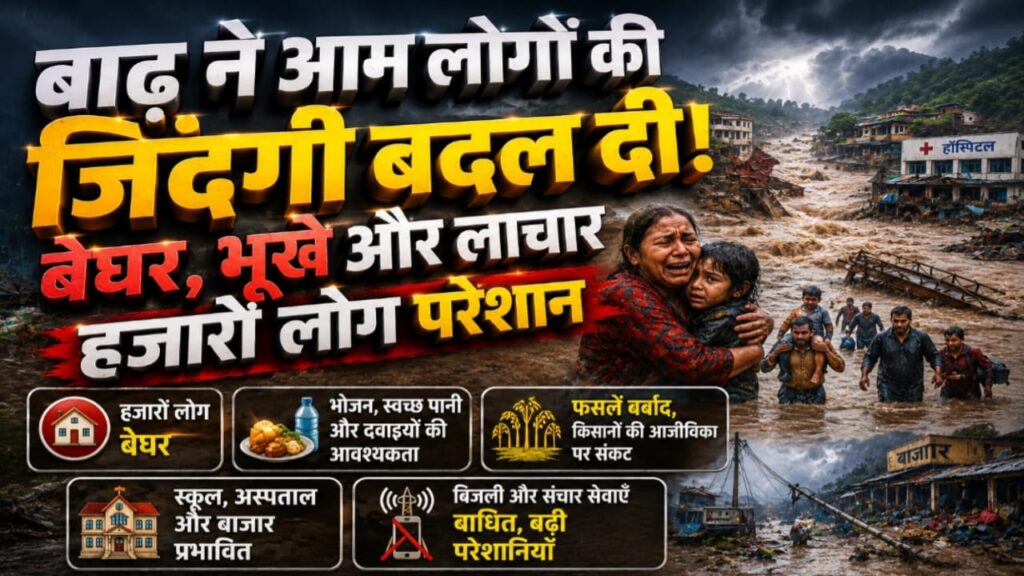 नेपाल में आई भीषण बाढ़