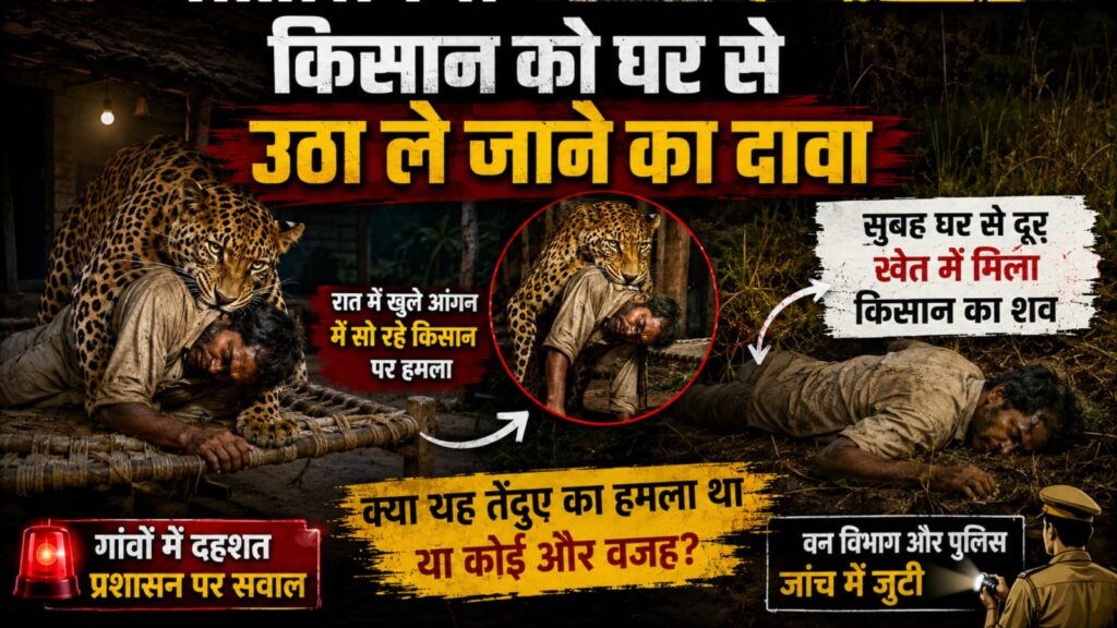 मुरादाबाद में तेंदुए का आतंक!